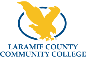 Laramie County college logo.